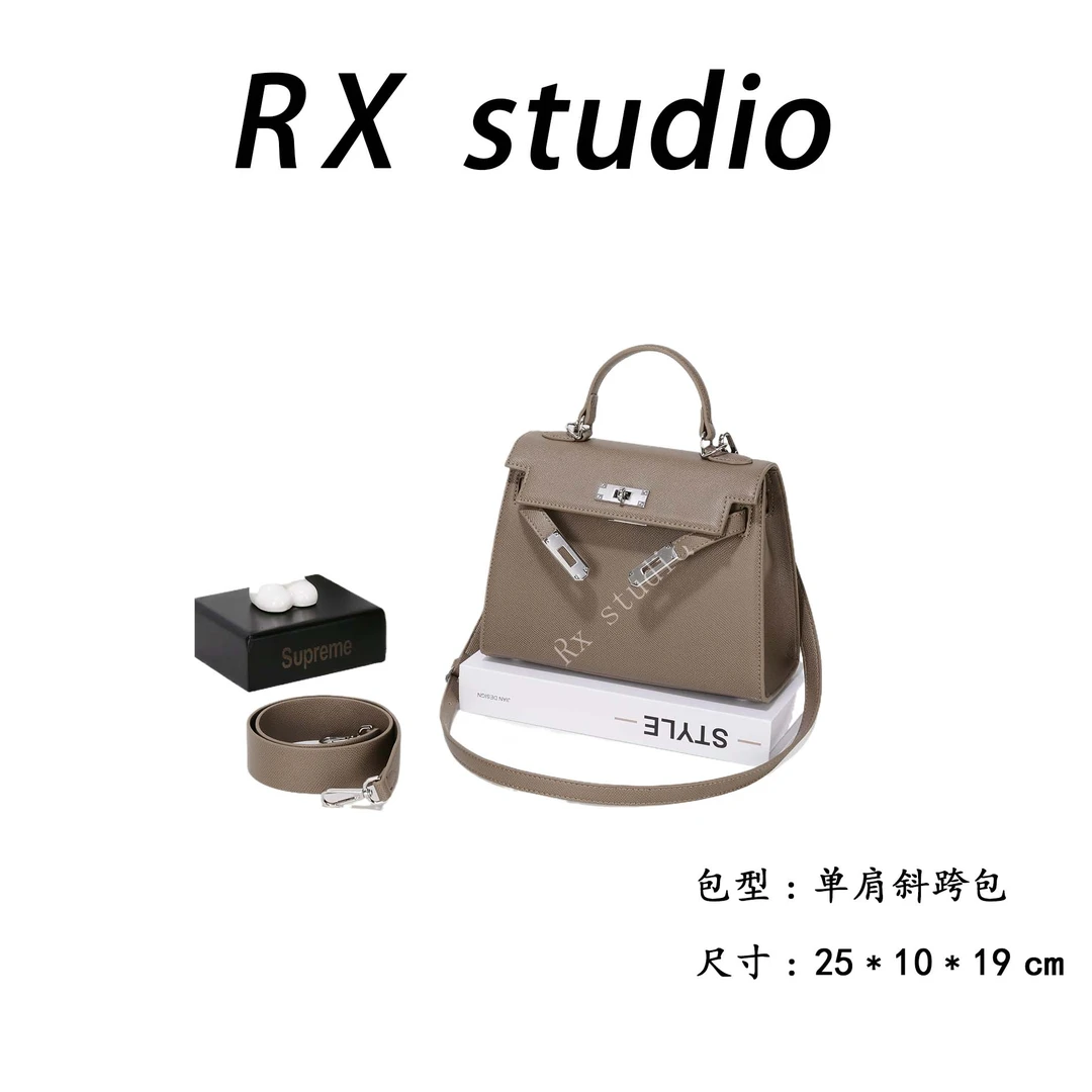 【南沙瑞熙】GQ-8468-大象灰RAIN.CUN轻奢小众时尚女士包