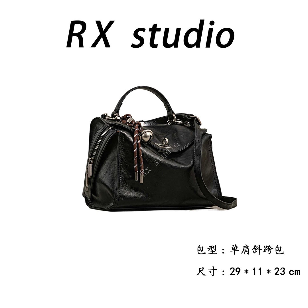 【南沙瑞熙】SK-62637-黑色RAIN.CUN轻奢小众时尚女士包