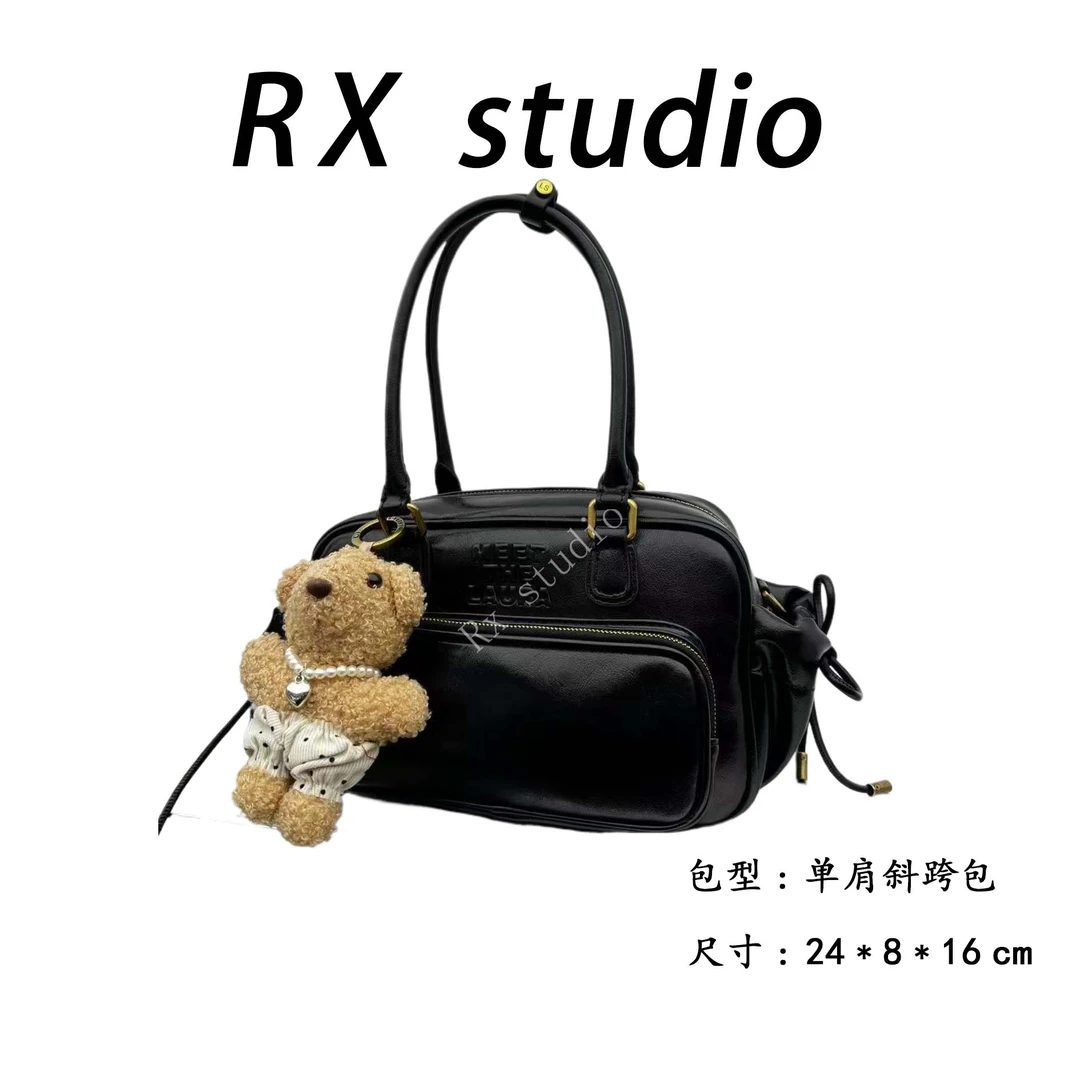 【南沙瑞熙】SD-5099-黑色RAIN.CUN轻奢小众时尚女士包