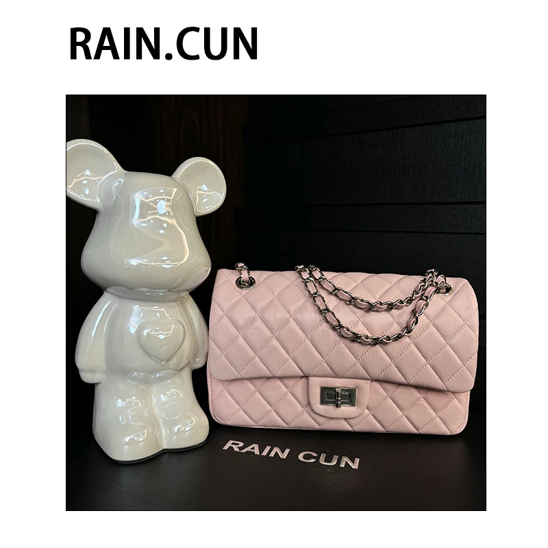 【南沙瑞熙】XKY-6832-粉色-轻奢小众设计感时尚百搭ins女士包