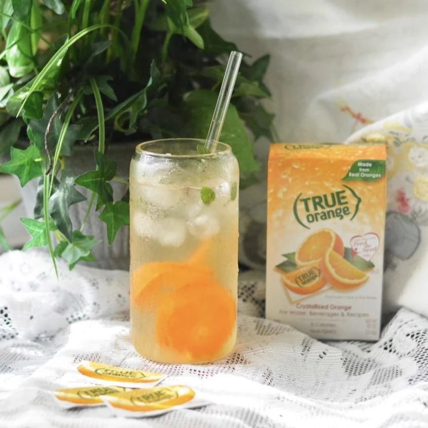 美国进口True lemon柠檬粉冲饮果汁红茶夏天饮料草莓true citrus