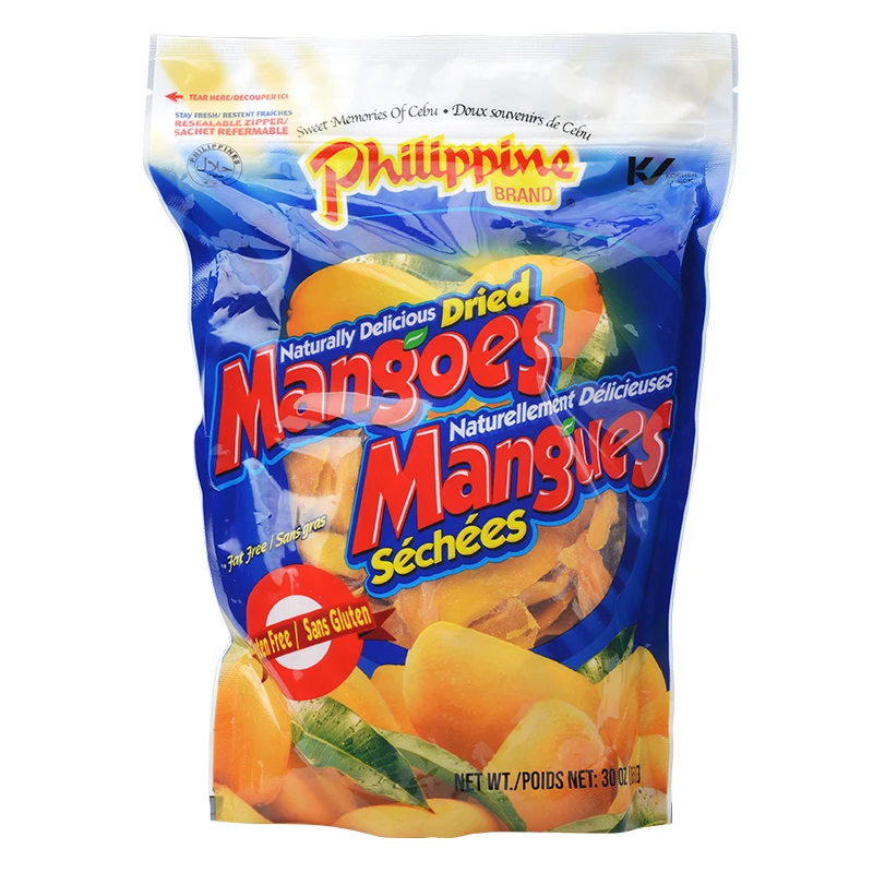 特价菲律宾大片Philippine厚切芒果干果脯蜜饯办公休闲零食850g装