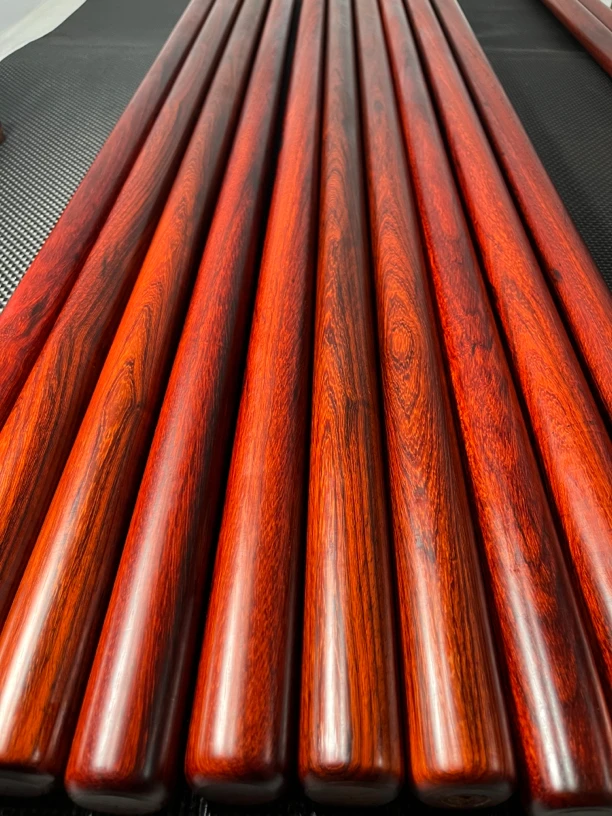 小叶紫檀木健身棍 武术棍 把玩棍 擀面杖（直播间一物一拍）