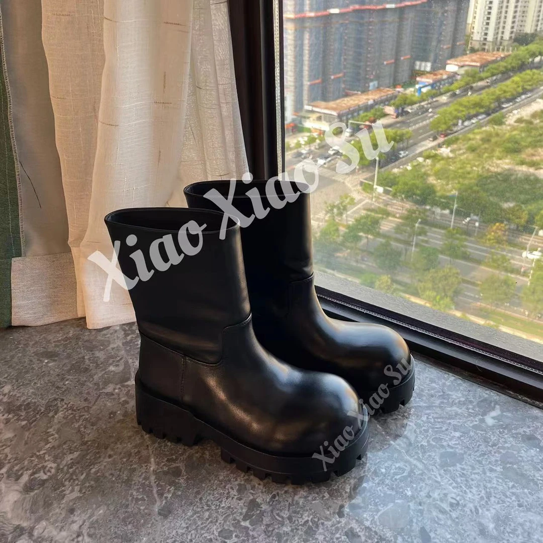 小小苏【啊木木】新款时尚短靴女百搭休闲短靴时尚XDXA370