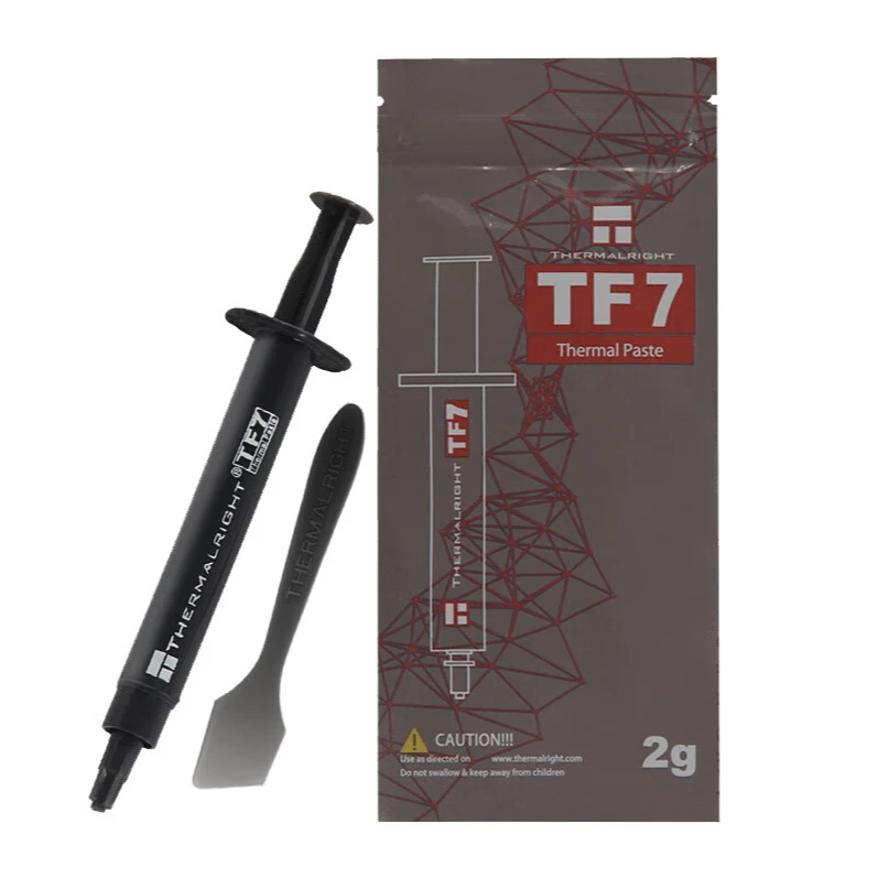 利民TF7 2g导热硅脂 CPU散热膏导热系数12.8导热膏显卡导热硅脂