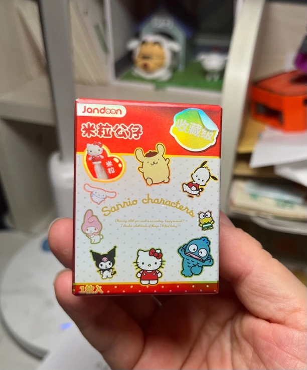 简动三丽鸥米粒公仔潮玩摆件三丽鸥米粒公仔