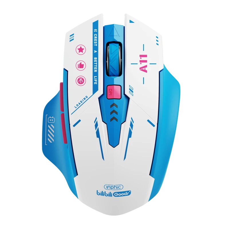 【现货】bilibiliGoods 英菲克 A11无线蓝牙三模鼠标