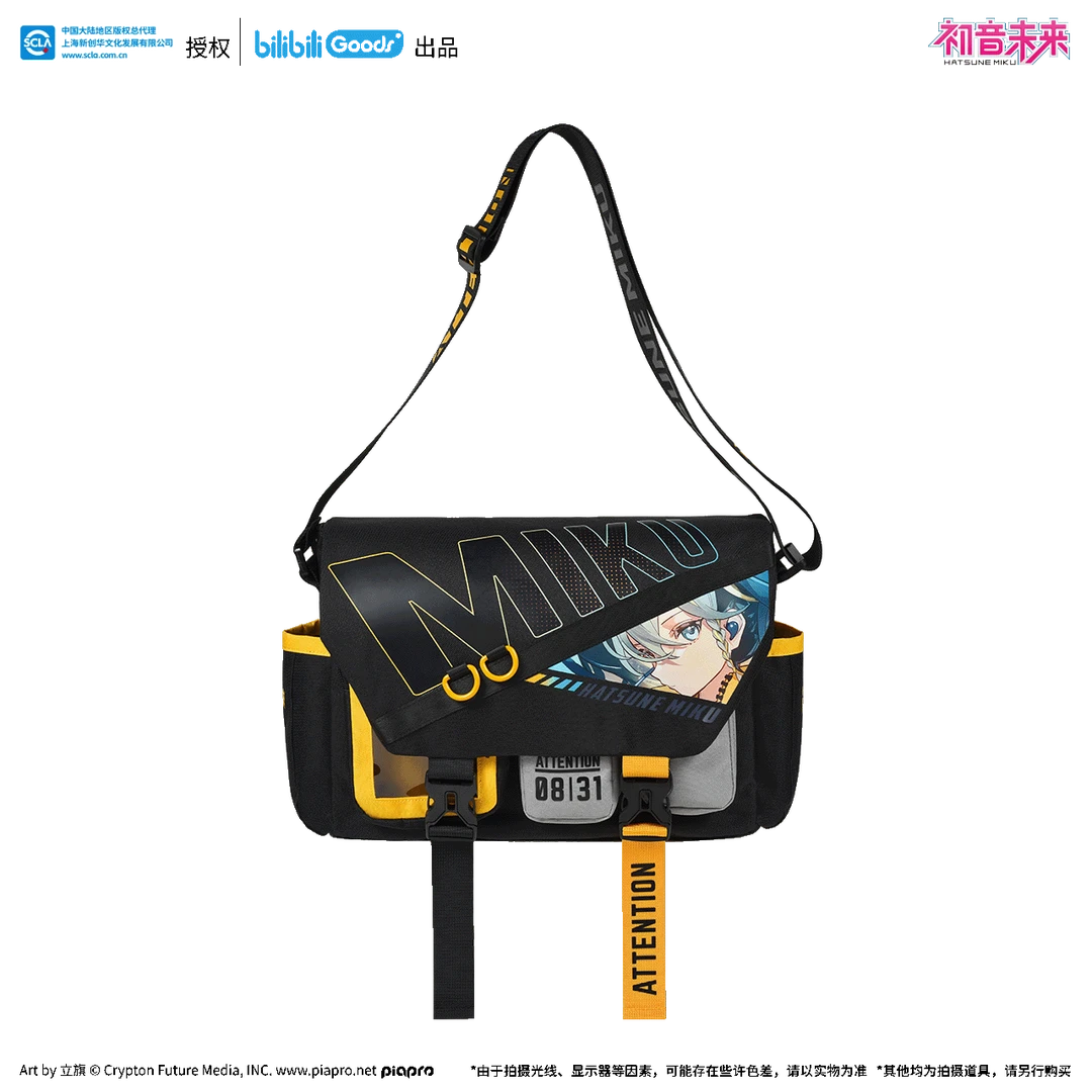 【现货】bilibiliGoods 初音未来 畅响未来系列 单肩挎包