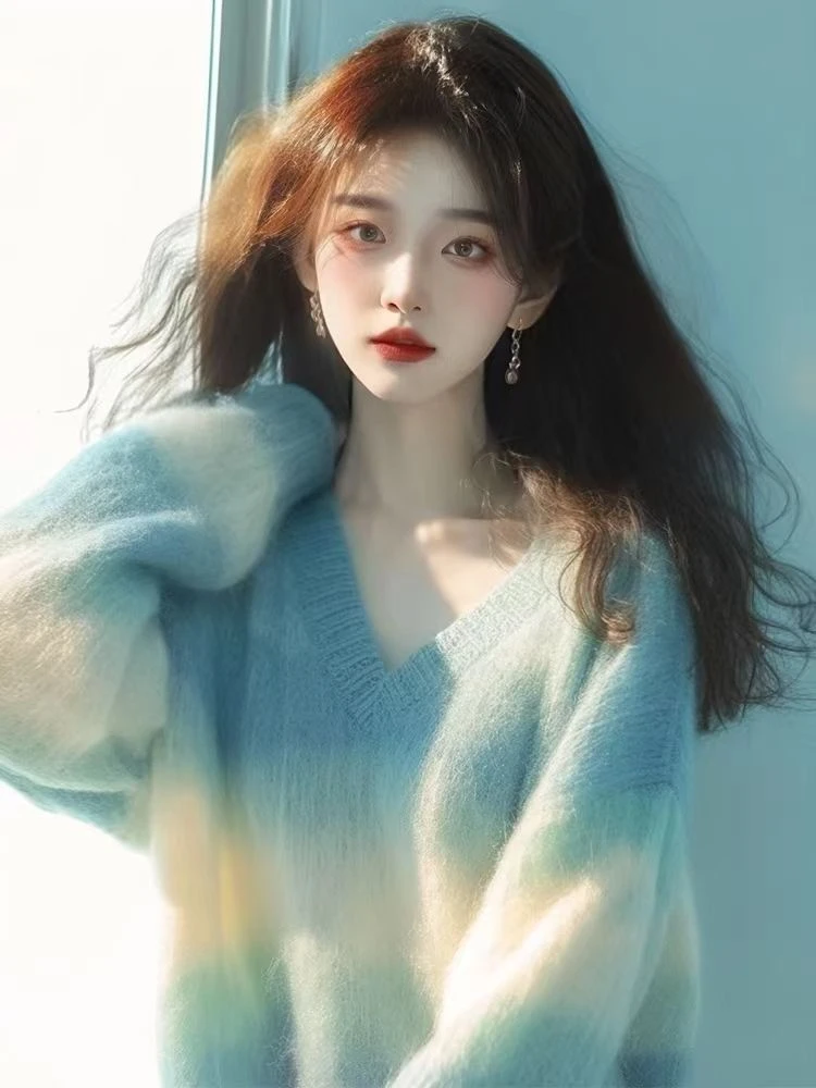 791-800气质百搭套头毛衣开衫网红加厚款（直播专属）