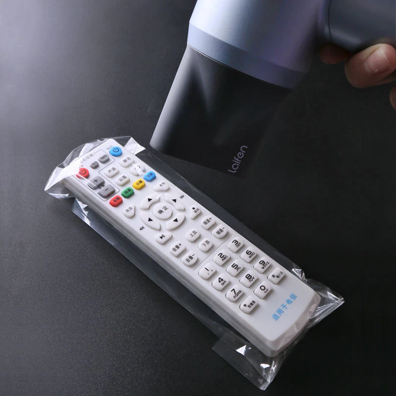 遥控器收缩膜热缩膜防尘防潮热缩膜收缩袋热缩袋家用保护袋热缩膜