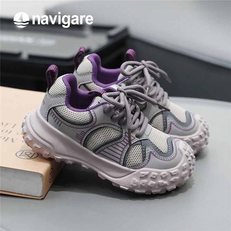 Navigare/纳维凯尔儿童爆款秋季舒适百搭休闲运动鞋FCJS243005