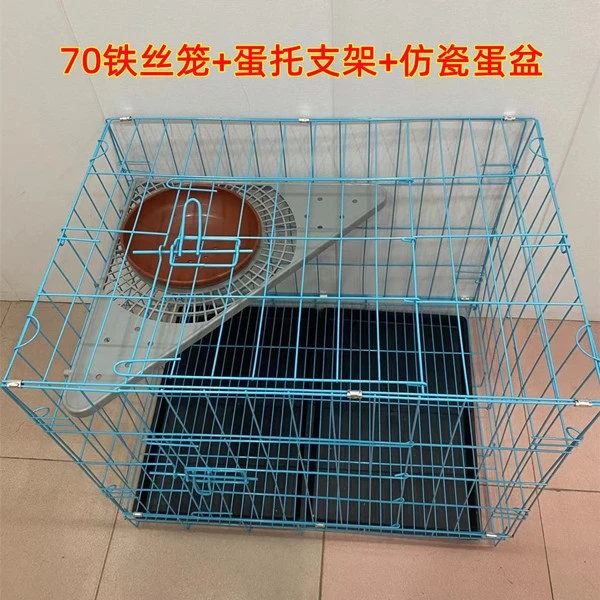 养鸽子铁丝折叠笼鸽子养殖笼
