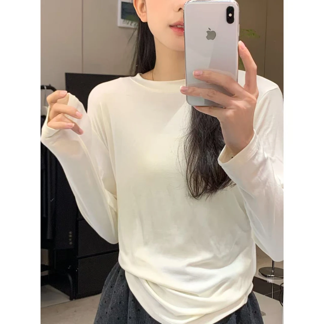 佳儿~简约高级感T恤亲肤打底1186