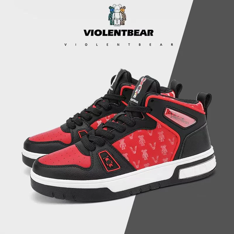 Violentbear/暴力熊高端新款时尚百搭板鞋舒适运动休闲情侣鞋6668
