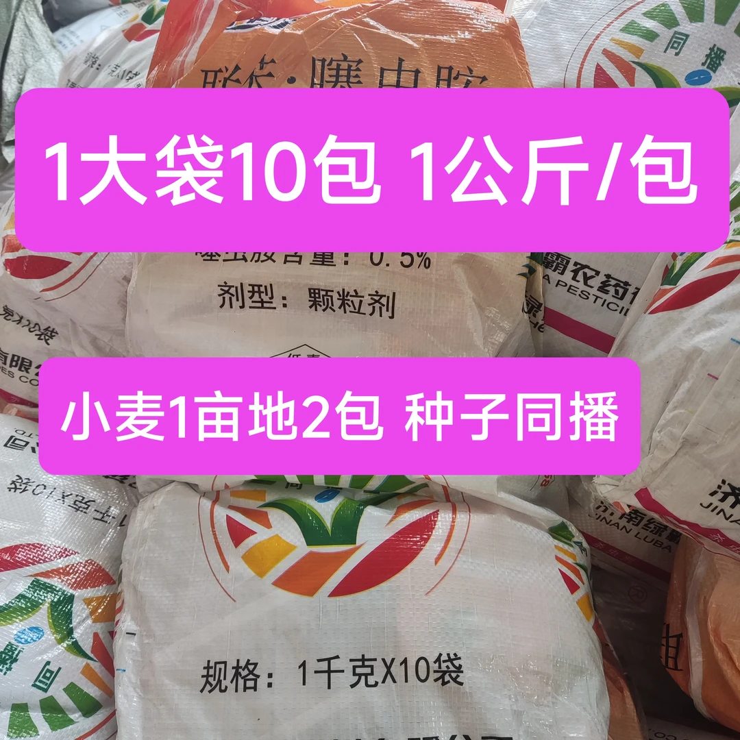 直播（小麦地下虫）一亩地1包种肥同播生根防地下虫
