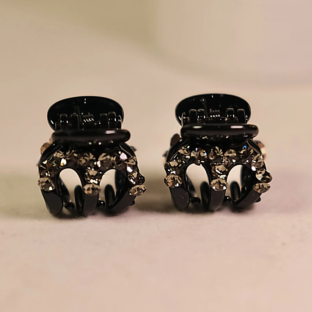 2公分小夹子固定神器刘海夹小抓夹迷你南瓜夹发饰发卡发夹精致