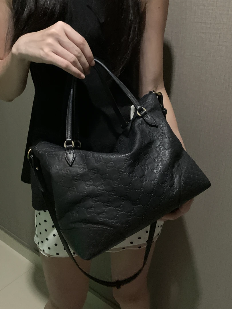 95新 GUCCI/古驰 现代款斜挎单肩包xw