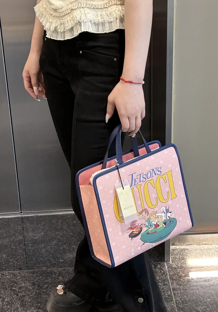 95新 GUCCI/古驰 百搭儿童手拎包“全新”