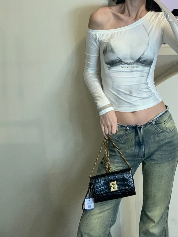 95新 Balenciaga/巴黎世家 斜挎手提单肩包xw