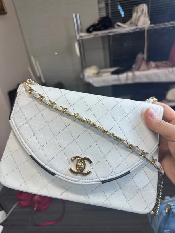 95新 Chanel/香奈儿 单肩手提斜挎包xw