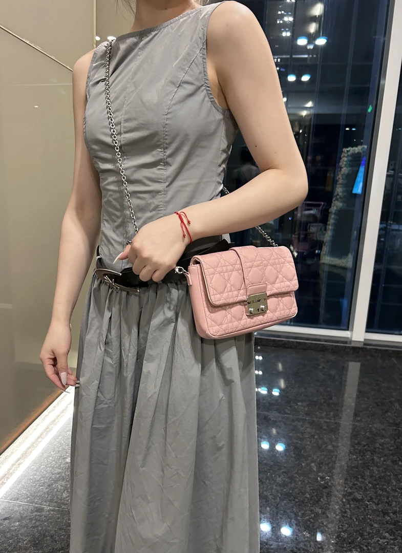 95新 DIOR/迪奥 百搭气质woc链条包