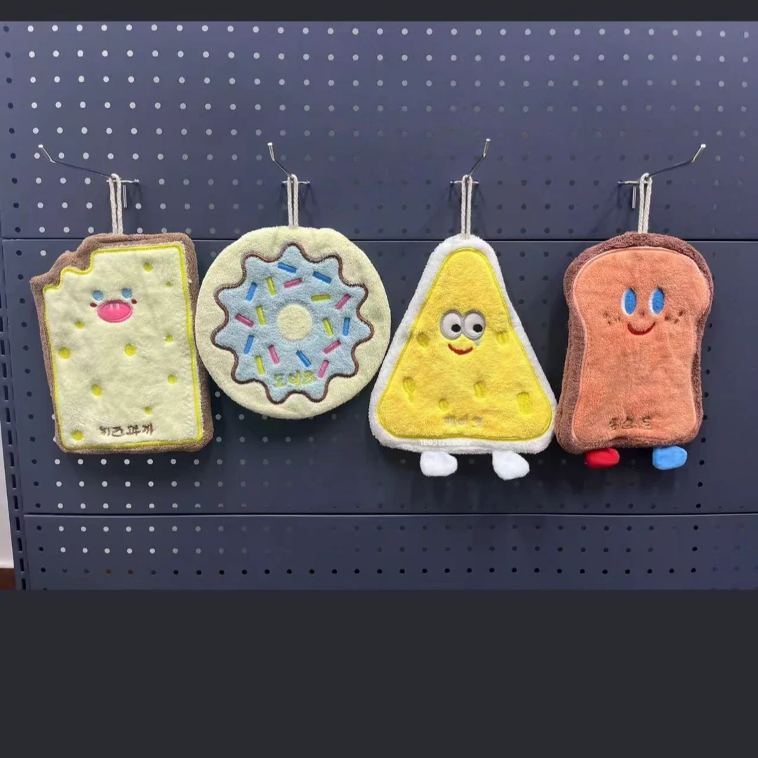 【北奈かわ会社】珊瑚绒柔软擦手毛巾 不选花色 两条装