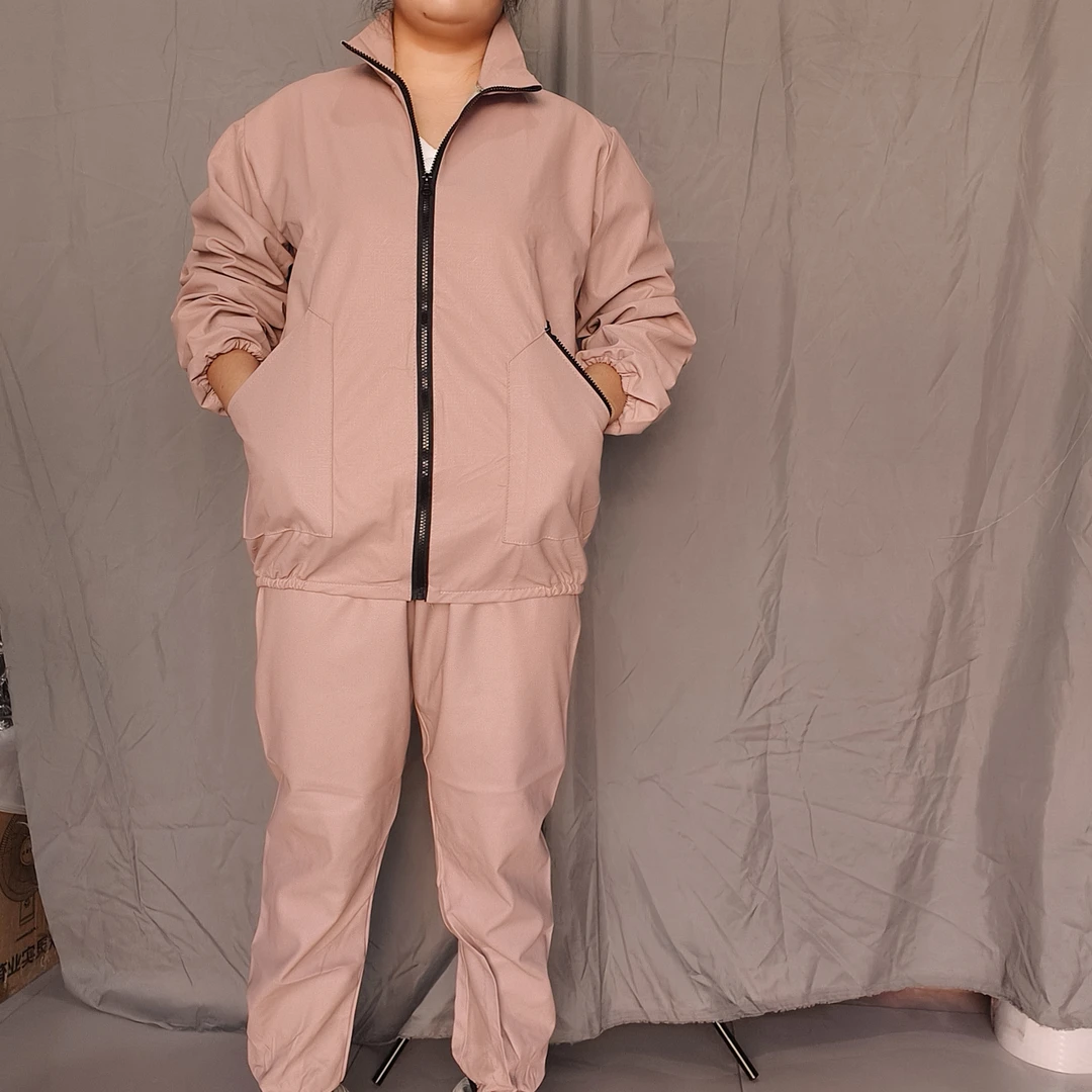 皮衣皮裤防水防油工作服劳保服防风防寒养殖水产汽修防尘服