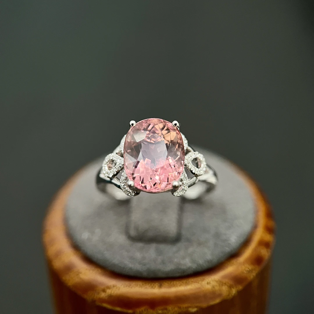 18K金碧玺戒指4.225ct