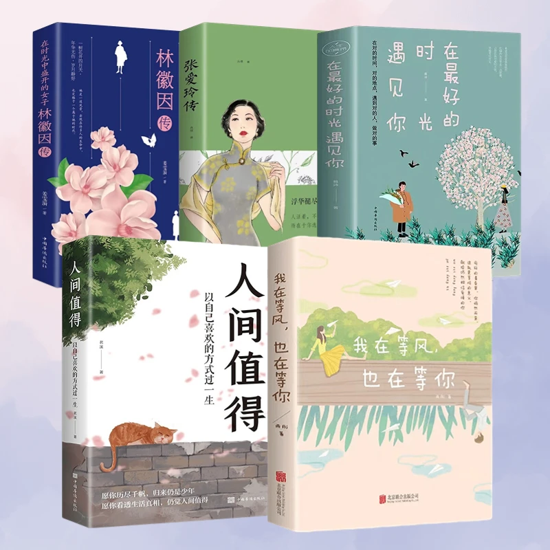 我在等风也在等你 青春文学言情小说书籍