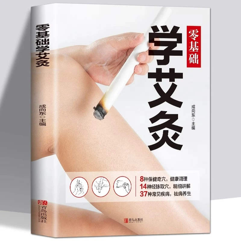 零基础学会艾灸 中医中药养生书籍艾灸医学书籍艾灸疗法教程艾灸