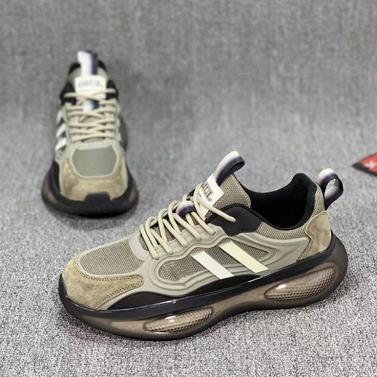 292新款时尚气垫减震轻便爆米花百搭休闲鞋