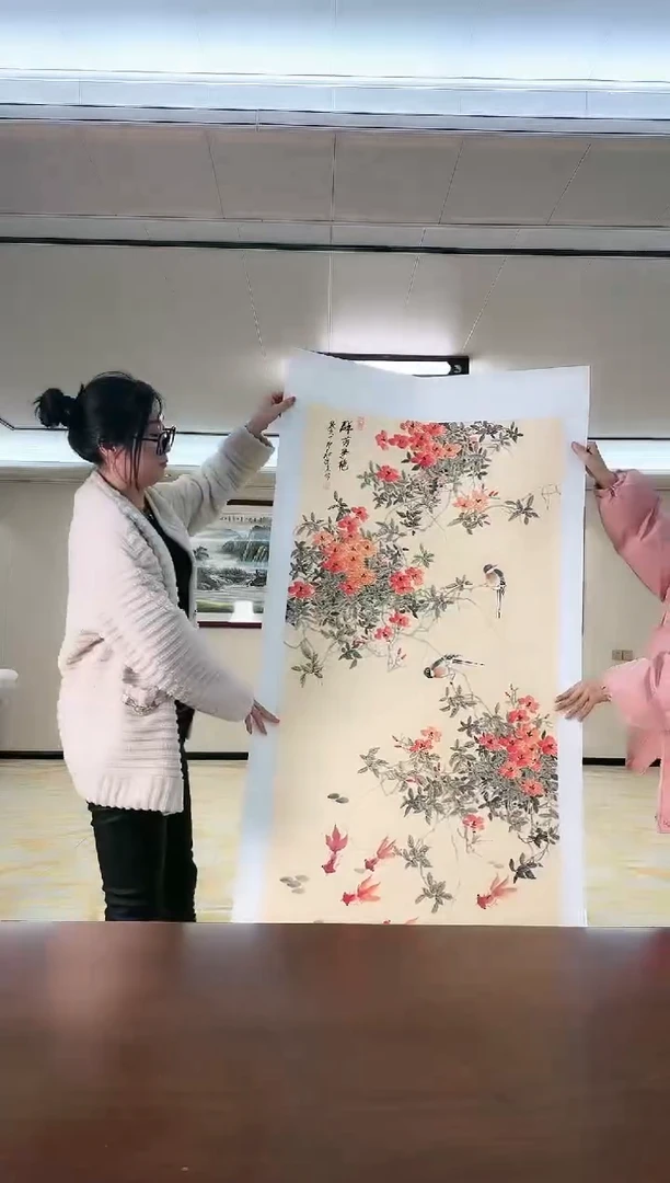 【闪购商品】绘画《群芳争艳》凌森