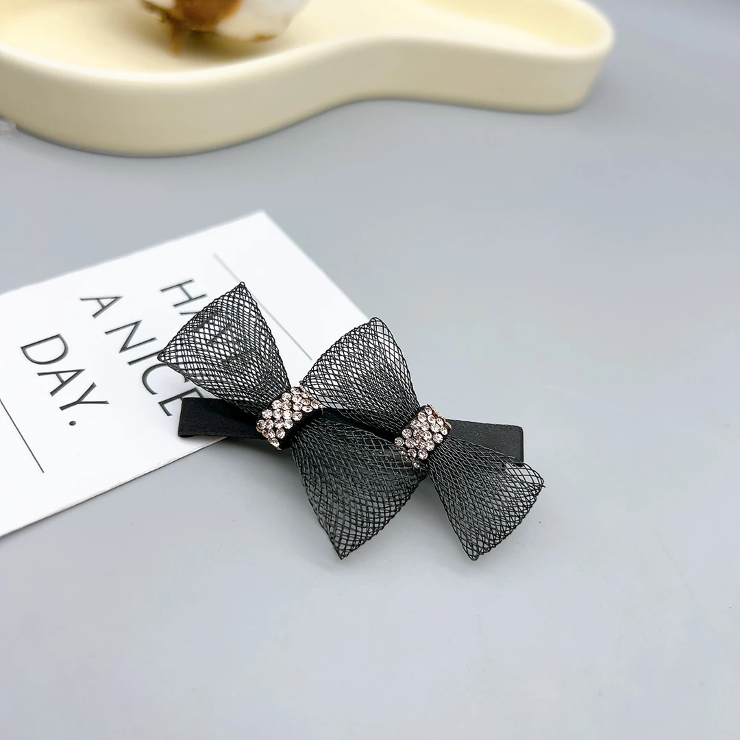49057 好啊商店 小蝴蝶结边夹6cm