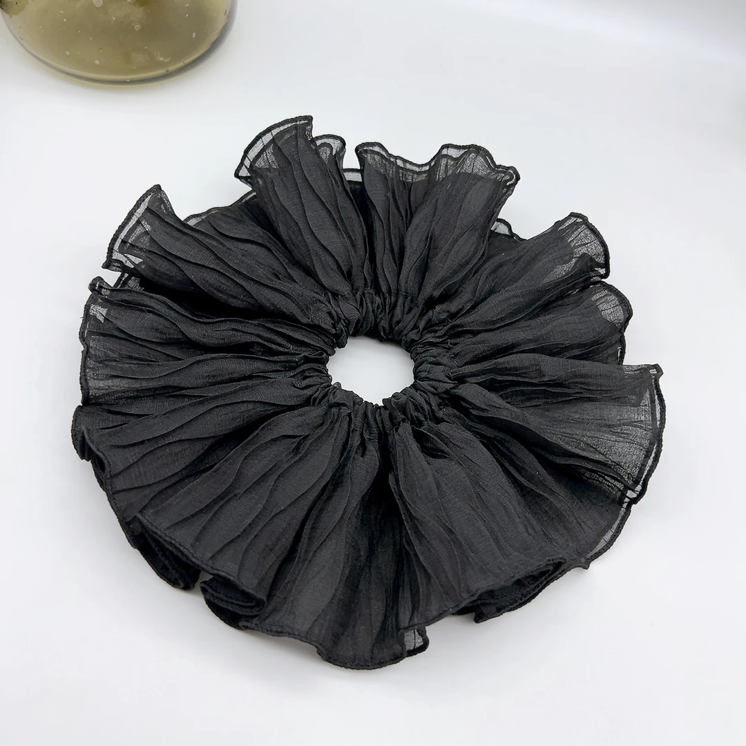 49311 好啊商店 黑色大发圈（直径25cm）