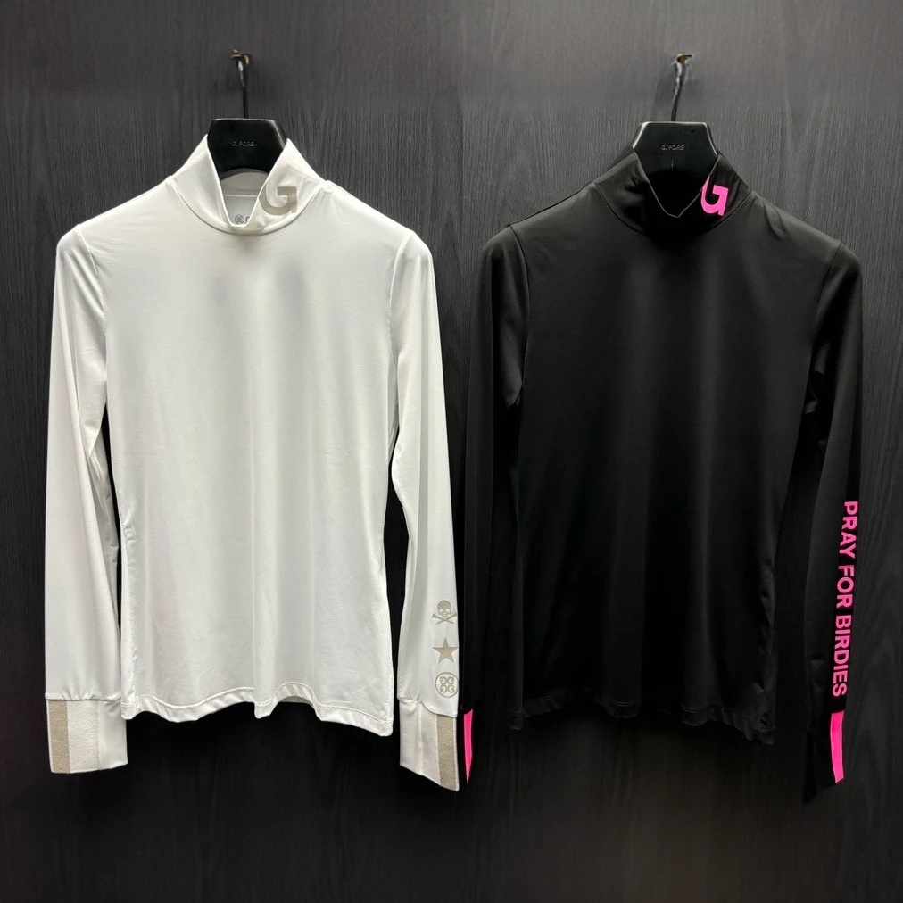 G*家新款女士高弹力立领上衣/面料骨感触感丝滑/四季可搭