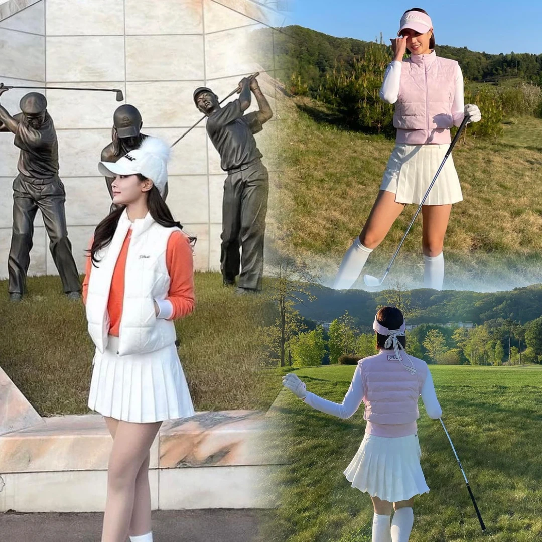 TT*家新款女士四色侧边口袋百褶短裙/厚面料挺括有型/百搭运动