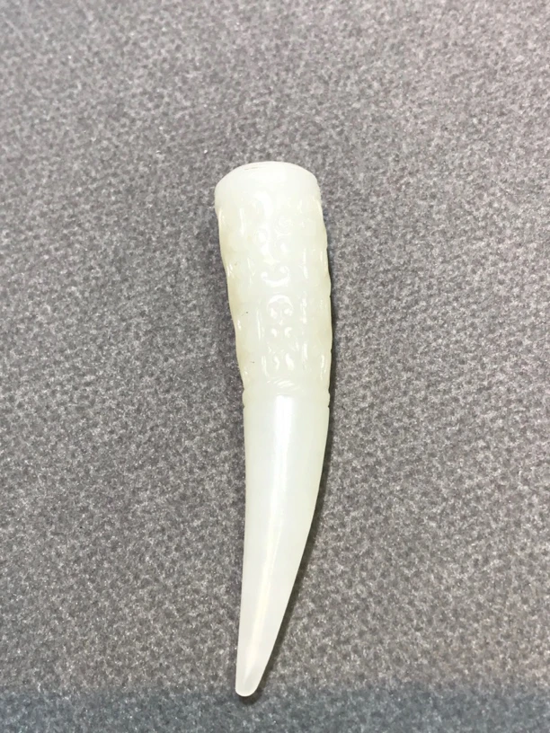 新疆和田白玉龙觿