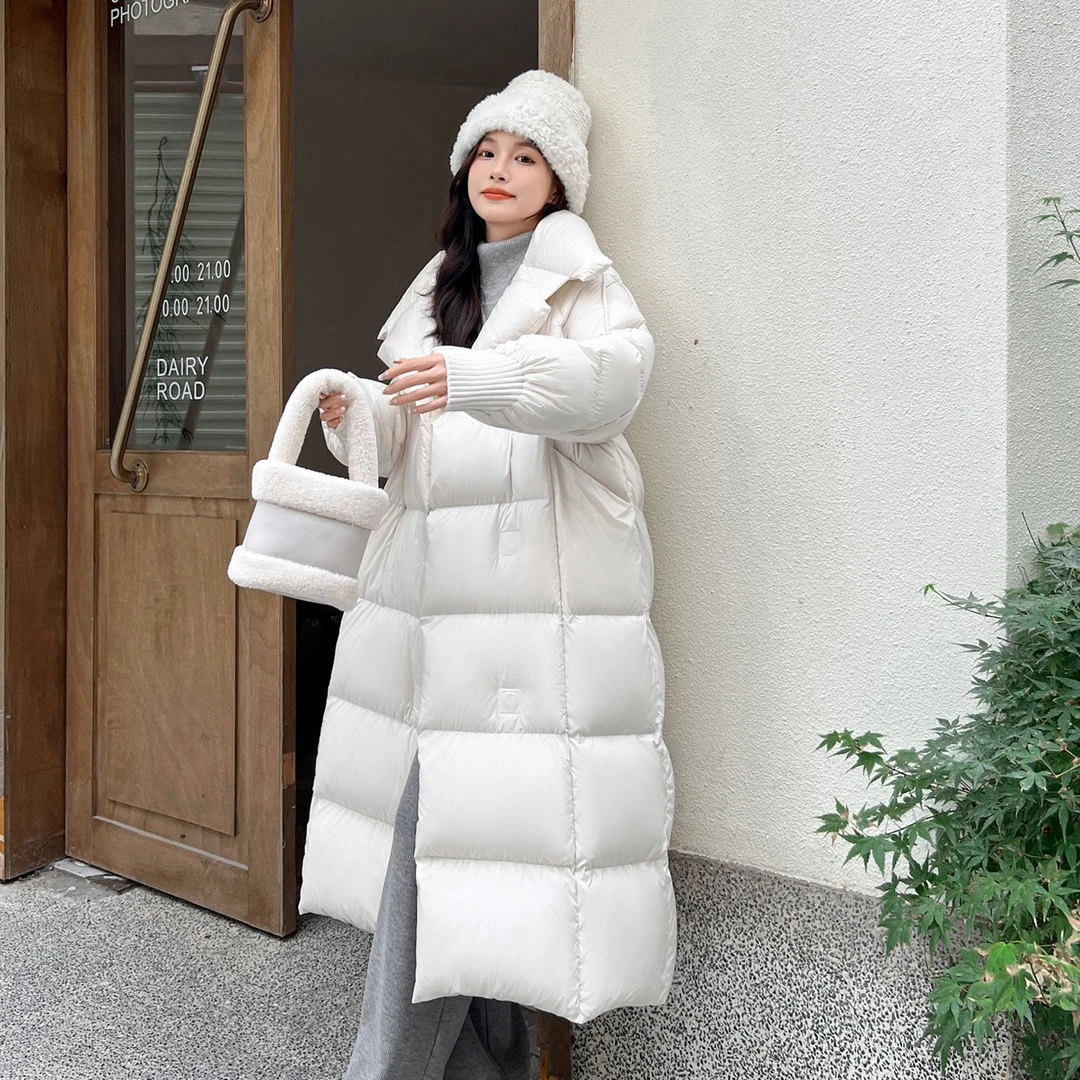 YALU/雅鹿居家【市集专享】大被子款羽绒服女休闲加厚直筒版型9526