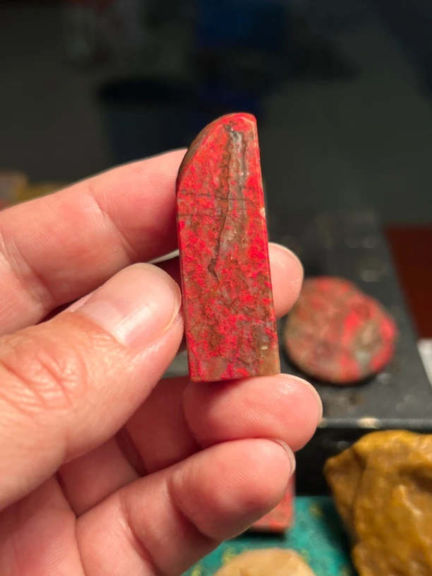 昌化软钢地鸡血石印章