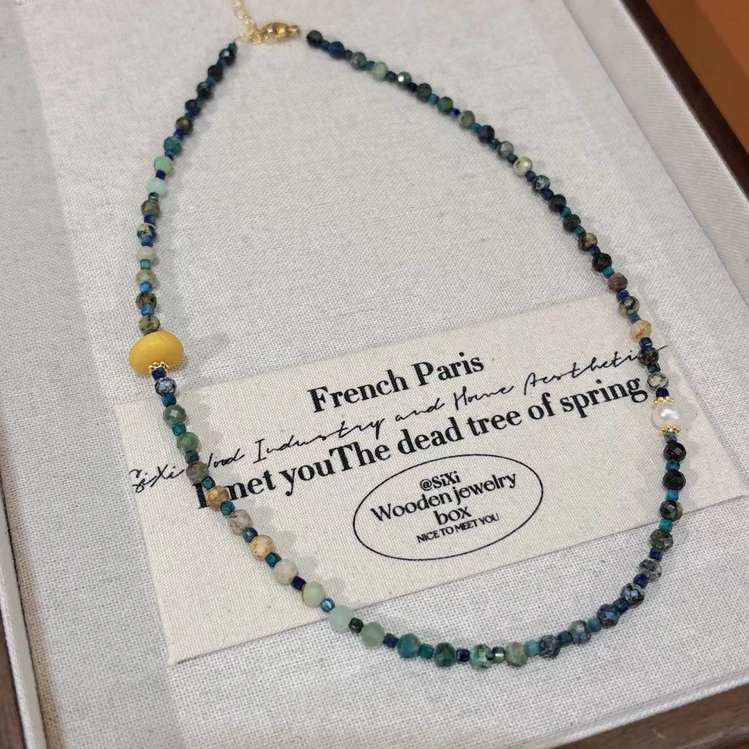 华梵古洛145天然原创设计珍珠项链百搭