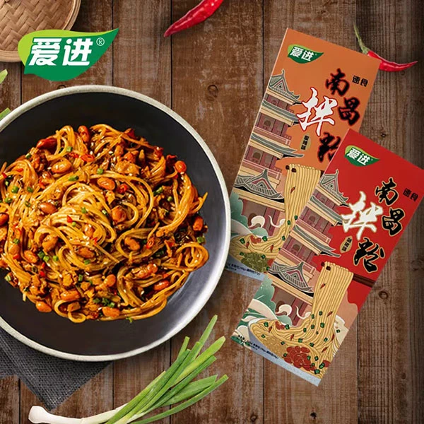 江西特产南昌拌粉方便速食辣爽鲜香米粉劲道酸辣味剁椒味两种口味
