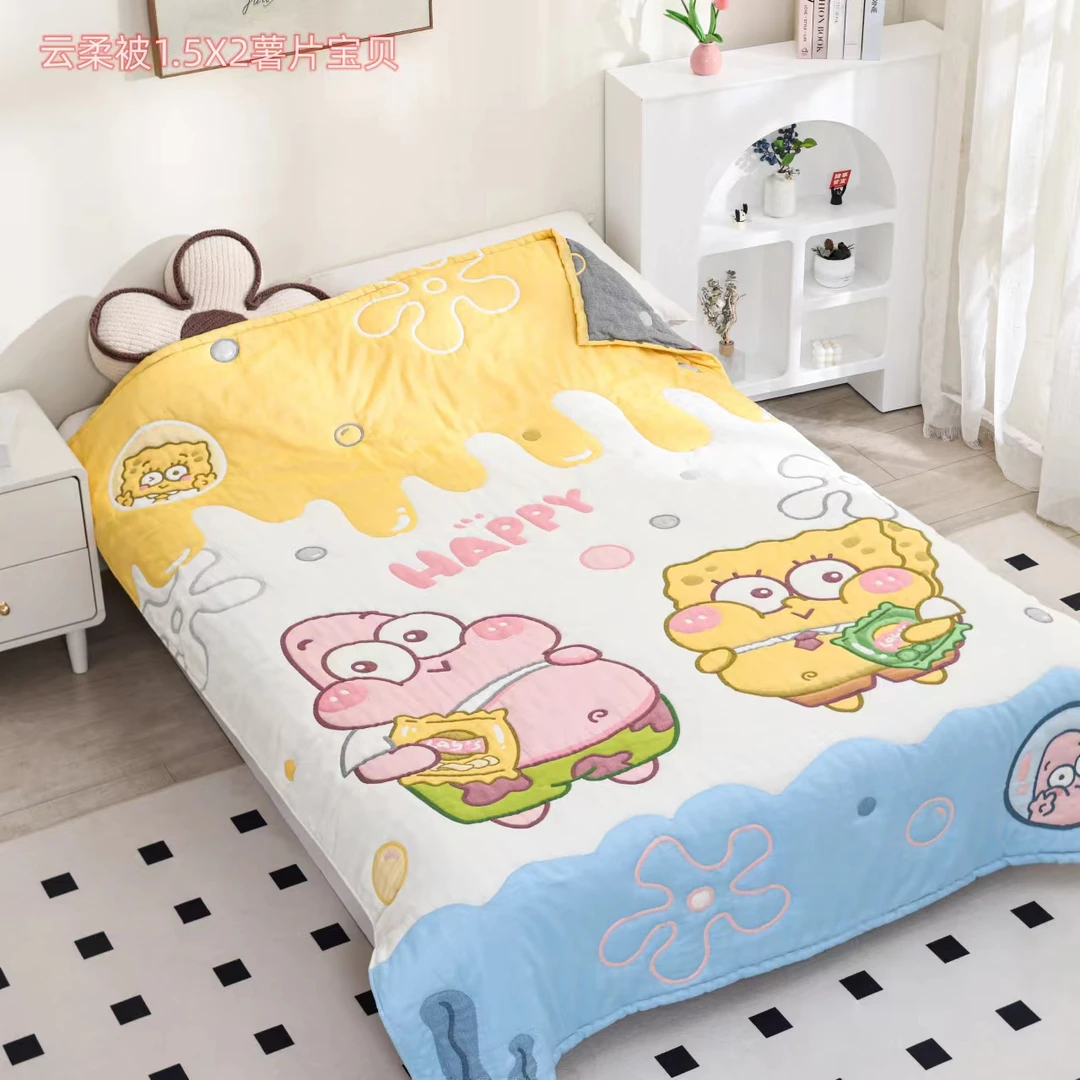4斤【薯片宝贝】150/200云柔泡芙被秋冬被