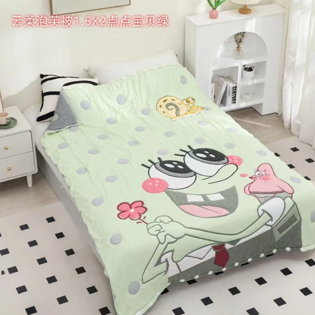 【点点宝贝】150/200柔软亲肤多功能纱布泡芙被日用品