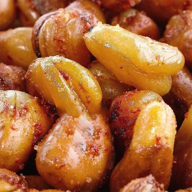 【2025新货】好吃香辣味香酥油炸休闲小零食巴豆解馋小零食批发蚕豆