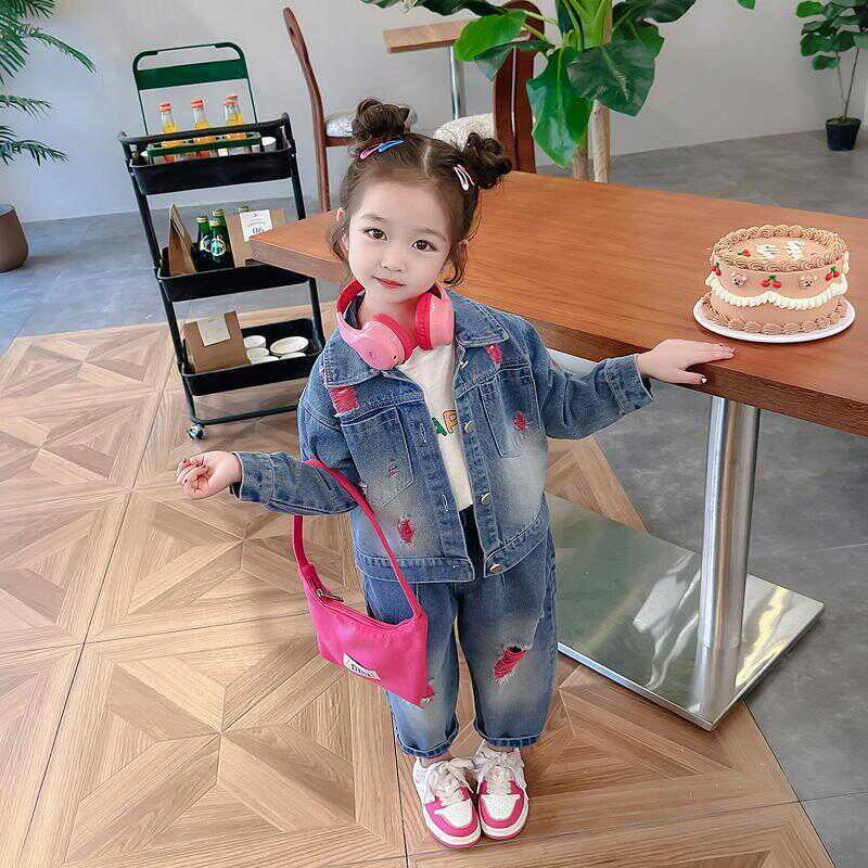 【李李kids直播间专拍】女童连衣裙女宝韩版2024新款洋气宝宝甜美