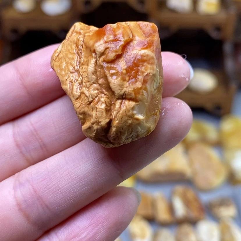 【闪购商品】定制琥珀未镶嵌见