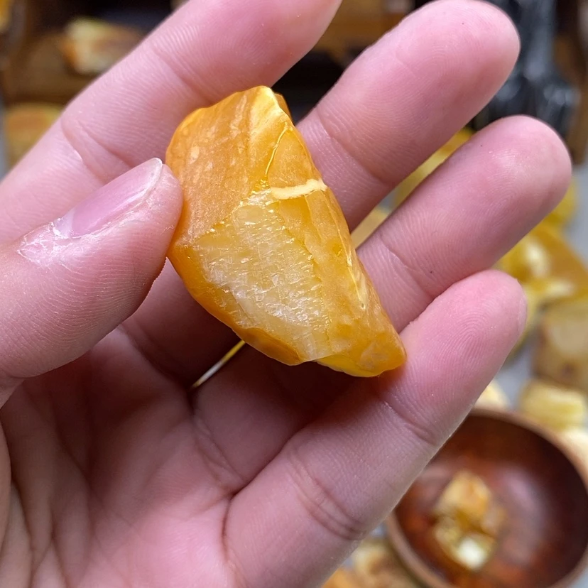 【闪购商品】定制琥珀未镶嵌小****达