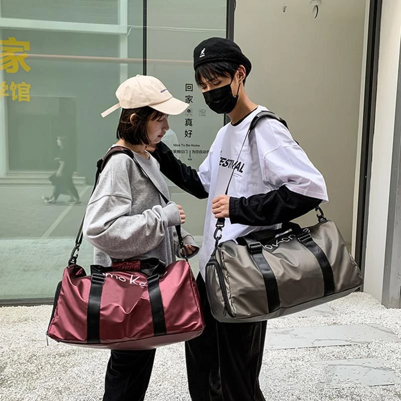 大容量防水健身包行手提短途行李袋干湿分离运动训练游泳瑜伽包潮