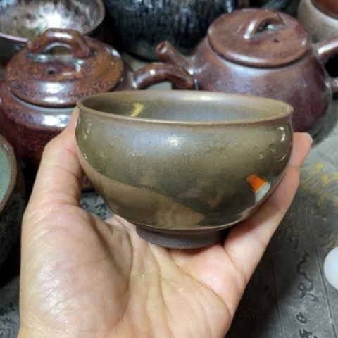 茶盏建阳建盏微瑕将军