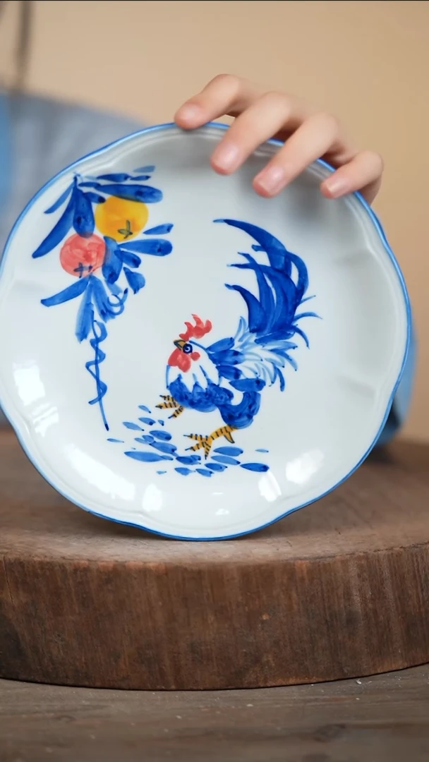 【闪购商品】瓷片景德镇高温釉下彩（食品级）